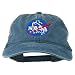 E4hats NASA Insignia Embroidered Pigment Dyed Cap - Navy OSFM