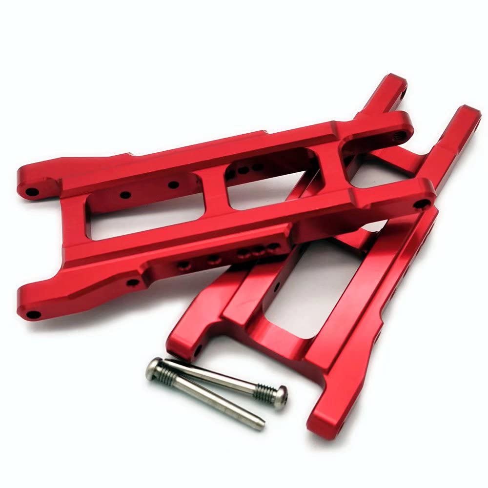 Ensemble De Bras Oscillants RC En Alliage D'aluminium, Accessoires De Bras De Suspension Avant Et Arriere De Remplacement Pour Voiture Rc 1 10 Rouge 95052020 Ensemble De Bras Oscillants RC En Alliage D'aluminium, Accessoires De Bras De Suspension Avant Et Arriere De Remplacement Pour Voiture Rc 1 10 Rouge 95052020