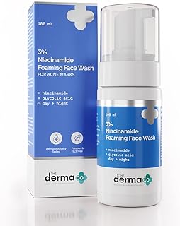 The Derma Co 3% Niacinamide Foaming Face Wash for Acne Marks - 100 ml Price In India