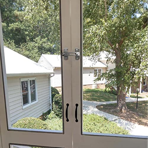 2Pcs Stainless Steel Gate Latches Barn Door Lock,Flip Lock Latch, Suitable For Door And Window Slide Lock Barn Door #TOP1