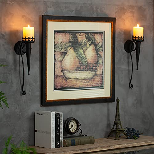 Sziqiqi 2Pcs Wall Candle Holders, Hanging Wall Candle Sconce Stand - Image 3