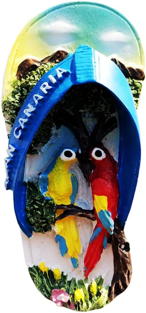 Gran Canaria Spain Flip Flop Gran Canaria Fridge Magnet Refrigerator Magnet Decoration Magnet Sticker Souvenir Resin Crafts