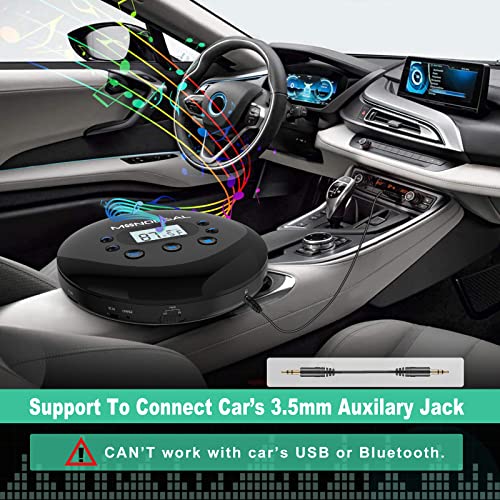 Portable Cd Player With Fm Transmitter With Round Carrying Case #TOP5