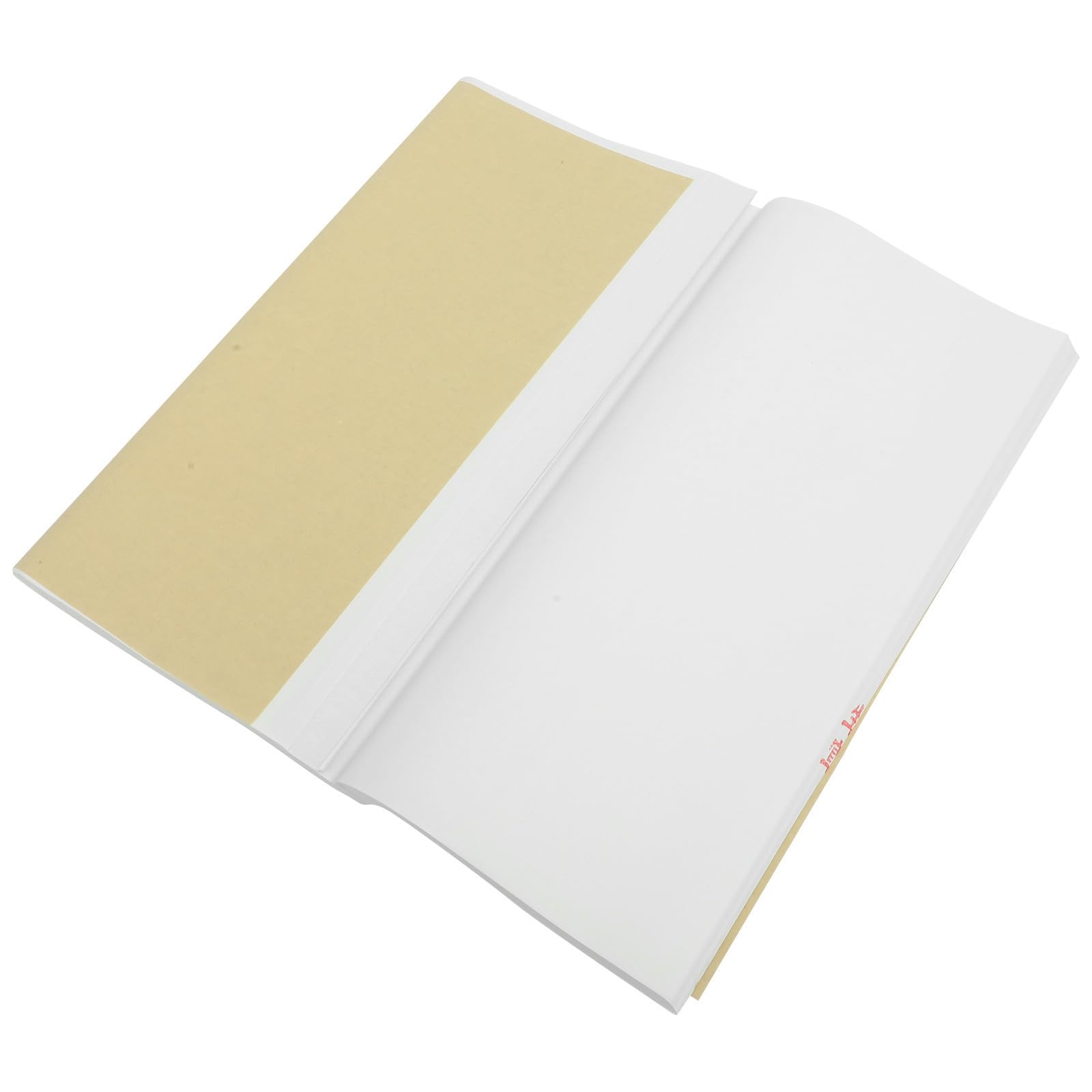 Générique Papier à Dessin Rectangulaire Blanc 100 Feuilles, Papier à Écrire Soi-même Portable et Multifonction pour Calligraphie Chinoise et Peinture Artistique
