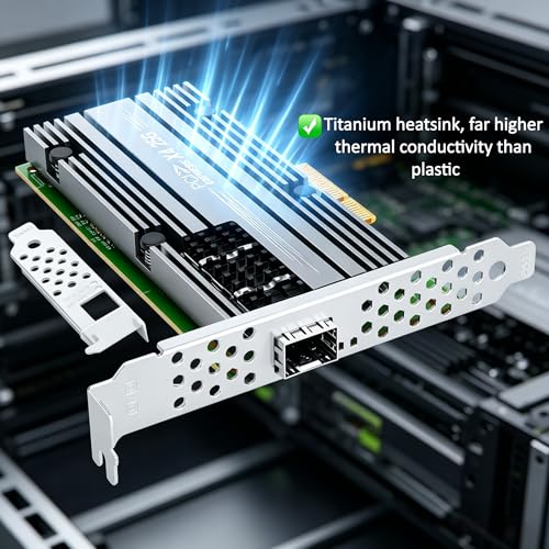 NIC 25Gigabit PCIe 3.0 X4 SFP28 compatible Windows Server et Linux pour virtualisation - 2