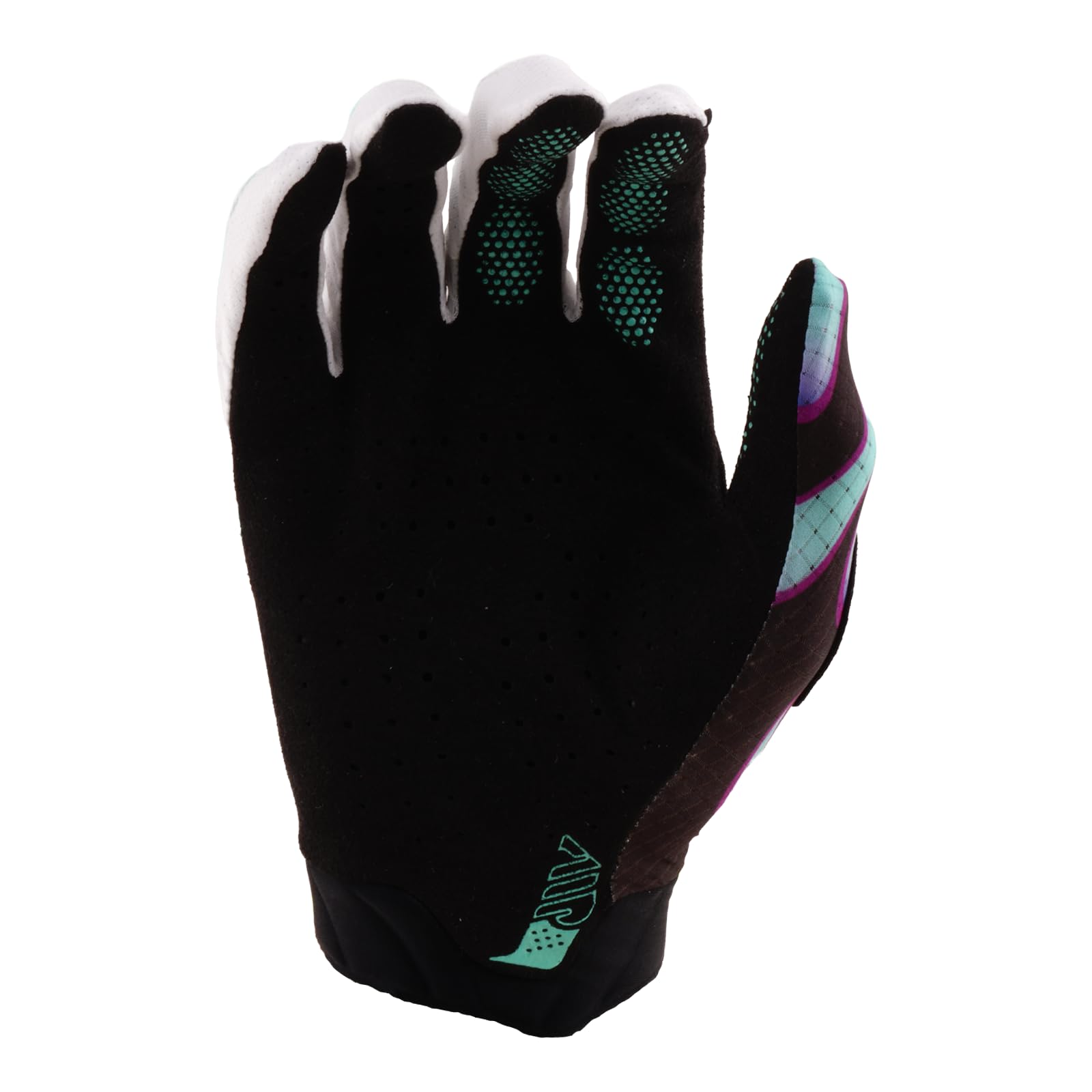 Troy Lee Designs - Youth Air Glove Overspray Black/Real Teal XL