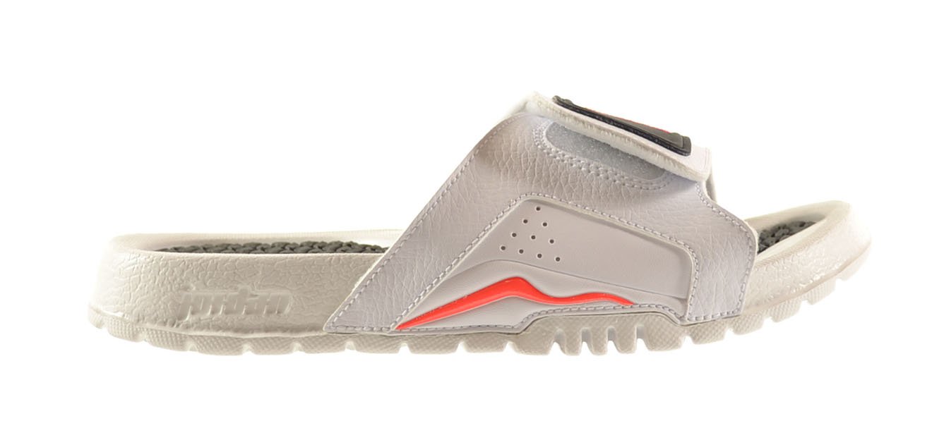 Jordan Hydro Vi Retro Gs Big Kids Slides White Infrared