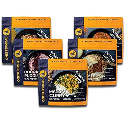 ONESTEPMEAL Combo de Comidas Vegetarianas para Mochileros Cover