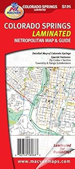 Map Colorado Springs Laminated Map Book