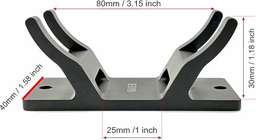 Miniatura 2 de Soporte de rueda trasera de bicicleta para portaequipajes, piso de camión y furgoneta, compatible con neumáticos de menos de 2.7 pulgadas (1)