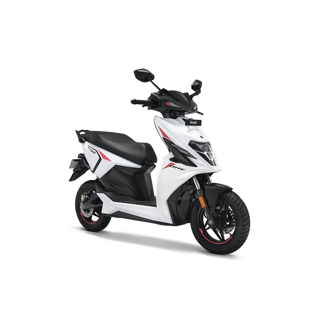 Simple Energy ONE Electric Scooter | 265 km Range | 115 km/h Top Speed | 5kWh Battery | Grace White | Advance Booking for Ex-Showroom-image-32