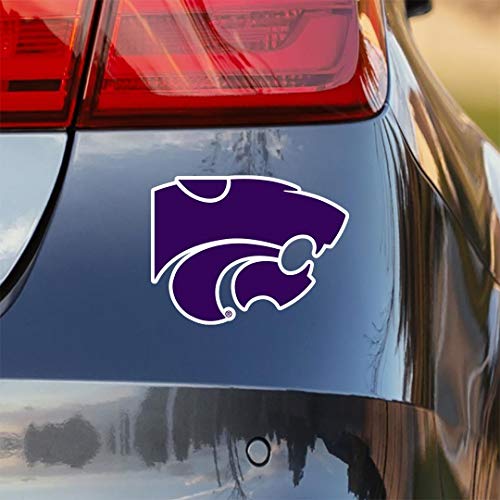 Image of Collegiate NCAA Car Decal Made from Premium Weatherproof Vinyl (Kansas State University)