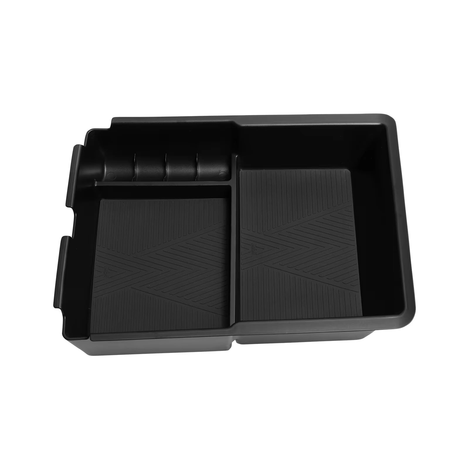 SZTMYVUW Interior Storage Box Compatible With Kia For Sorento 2021-2025 Central Armrest Storage Box Stowing Tidying Car Tray ABS Organizer Accessories Black