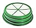 SE 13 1/4 Inch Stackable Classifier Gold Prospecting Pan - 1/100 Inch Stainless Steel Mesh Sifting Pan, Green