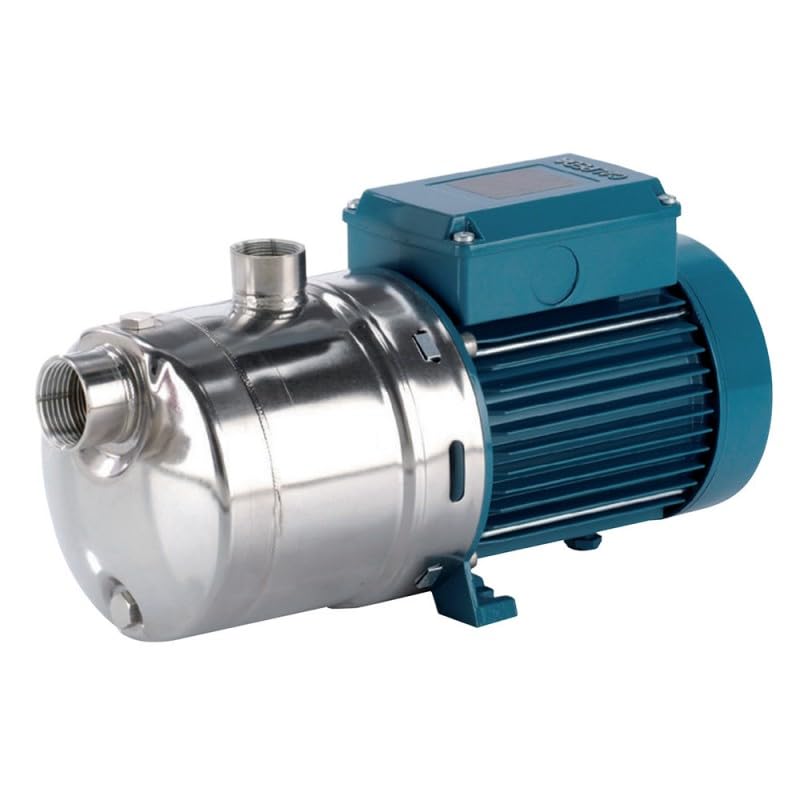 Calpeda MXHM202 - Bomba de agua (0,33 kW), acero inoxidable, hasta 4,8 m3/h monofásico, 220 V