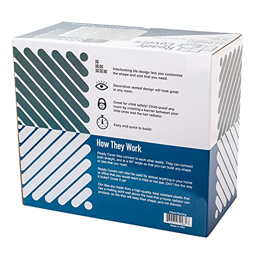 image for Ready Covers EZ Connect Cover - Vented Safety Steam Radiator Cover/Pro