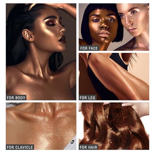 Hosaily Body Glitter Spray, Bronze Body Shimmer Spray thumb #6