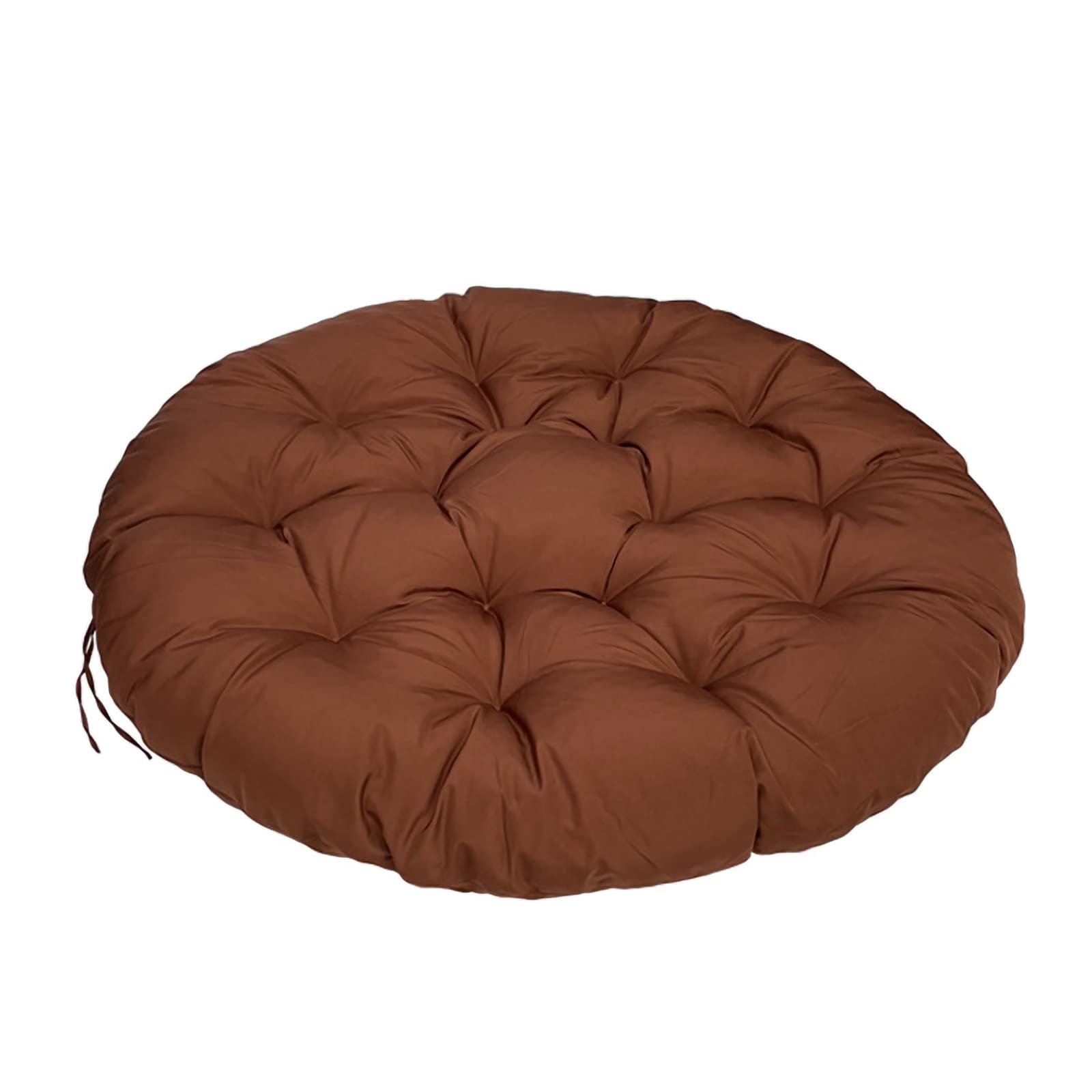 Coussins de chaise ronds imperméables extérieurs pour balancelle double de jardin