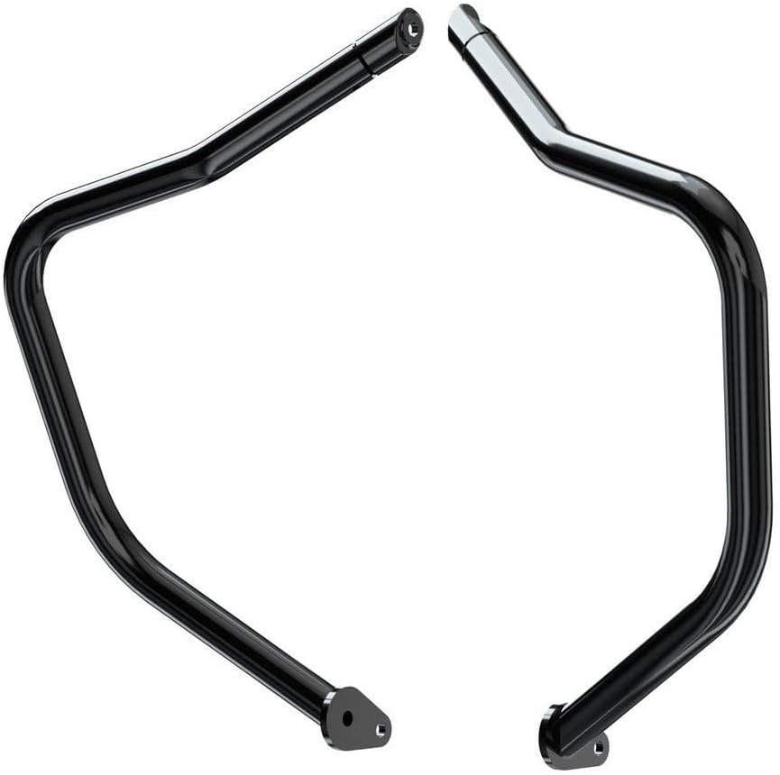 2020-2023 Genuine Indian Challenger Front Highway Bars - Thunder Black 2884177-266