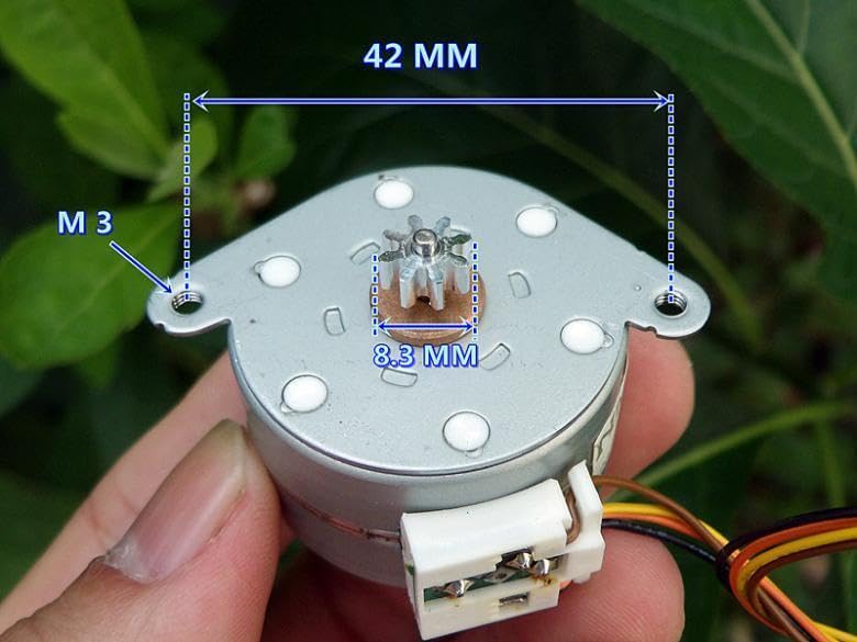 1pcs for NMB DC6V 7.5 2-Phase 4-Wire 35mm Step Stepper Stepping Motor