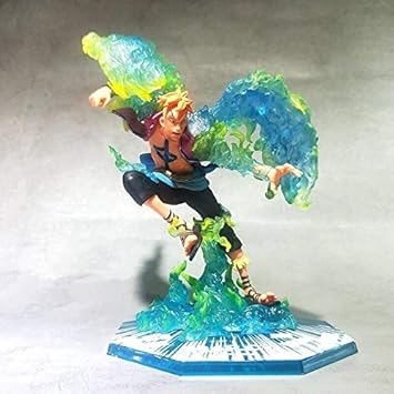 Amazon Co Jp 日本のアニメワンピースフィギュアワンピースマルコスタチューpvcアクションフィギュアおもちゃgkマルコフィギュアデコレーションモデルおもちゃ子供ギフト Color About 17cm ホビー