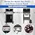 Grillflame Spirit E210 Grill Grates Flavorizer Bars Replacement Parts for Weber Spirit Grill Grates 200 Grill Parts E-210 S-210 E-215 E-220 S-220 Spirit II e-210 GS4 Spirit 2 Grates 7637 7635