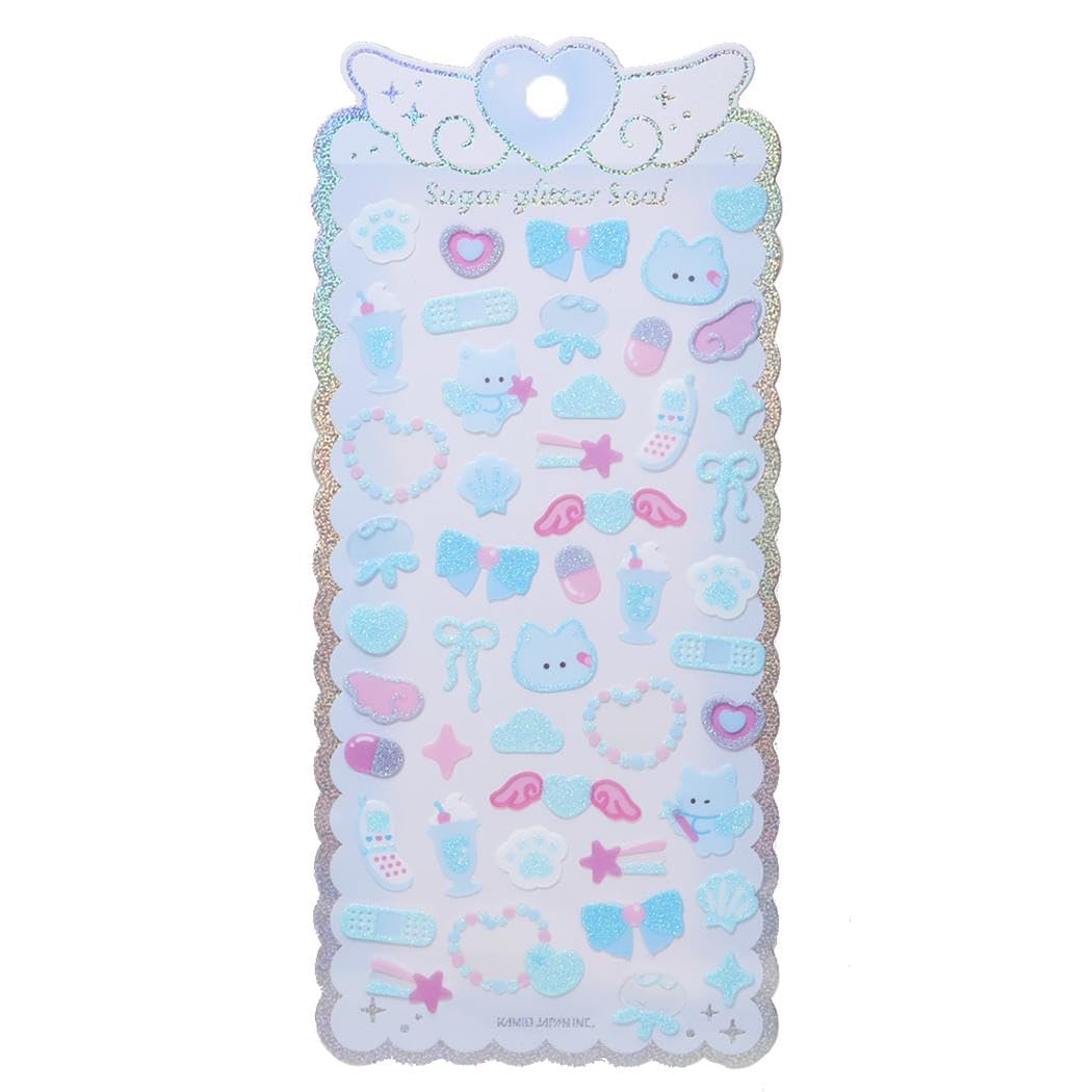 Amazon.co.jp: カミオジャパン シール SUGAR GLITTER SEAL エンジェル