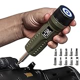 Torque Screwdriver Set 10-70 in-lb - Adjustable High Precision Torque Screwdriver & Driver Bits Kit for Car Repair, Bike Tools, Scope Mounting & DIY Projects - 11Pcs Inch Pound Torque Screwdriver