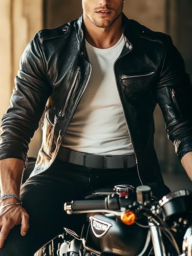 MILORDE Men's 2Pack Nylon Ratchet Belts, Casual Web Click Belt for Jeans, Business Dress, Adjustable Trim to Fit4