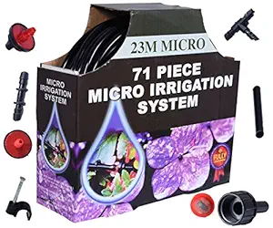 Pinolex Drip Irrigation Gardeners Micro Drip Kit for 20 Pots DIY Only
