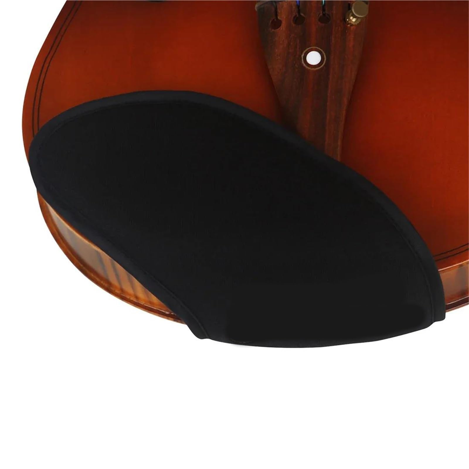 Accesorios Profesionales Violin Apoyahombros Para Violín Accesorio Para Instrumento Negro(1/16)