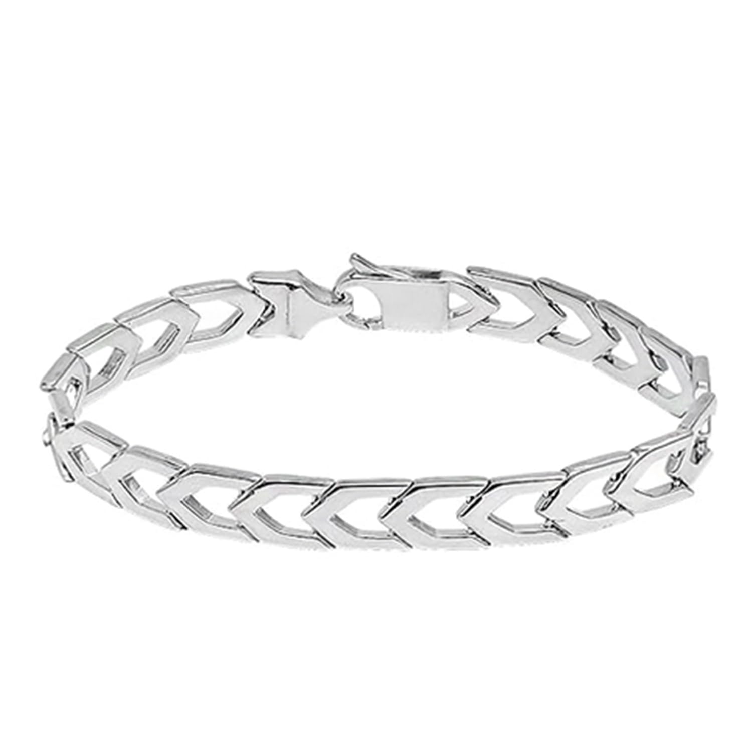 TRUESILVER ACPL 925 Sterling Silver BIS Hallmarked Bracelet for Men | Pure Silver Jewellery for Wedding Anniversary Birthday