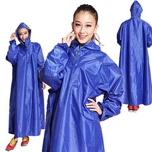 AA-SS Ropa de Moto Abrigos para la Lluvia Gorra Ciclismo Impermeable Poncho de Lluvia para Scooters de Movilidad Motocicleta Bicicleta Adición Larga Ropa de Lluvia de Tela Oxford más Gruesa