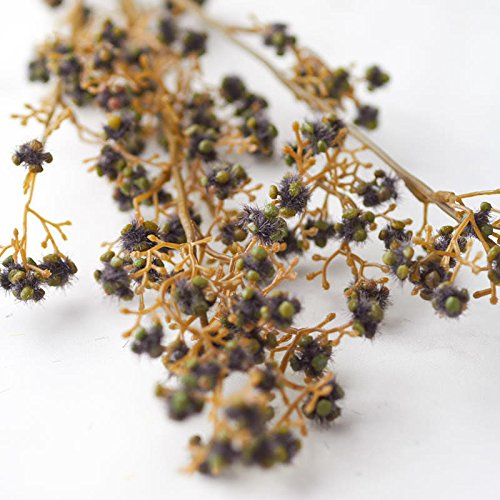 Factory Direct Craft Group of 6 Purple Artificial Wildflower Stems for Home Decor