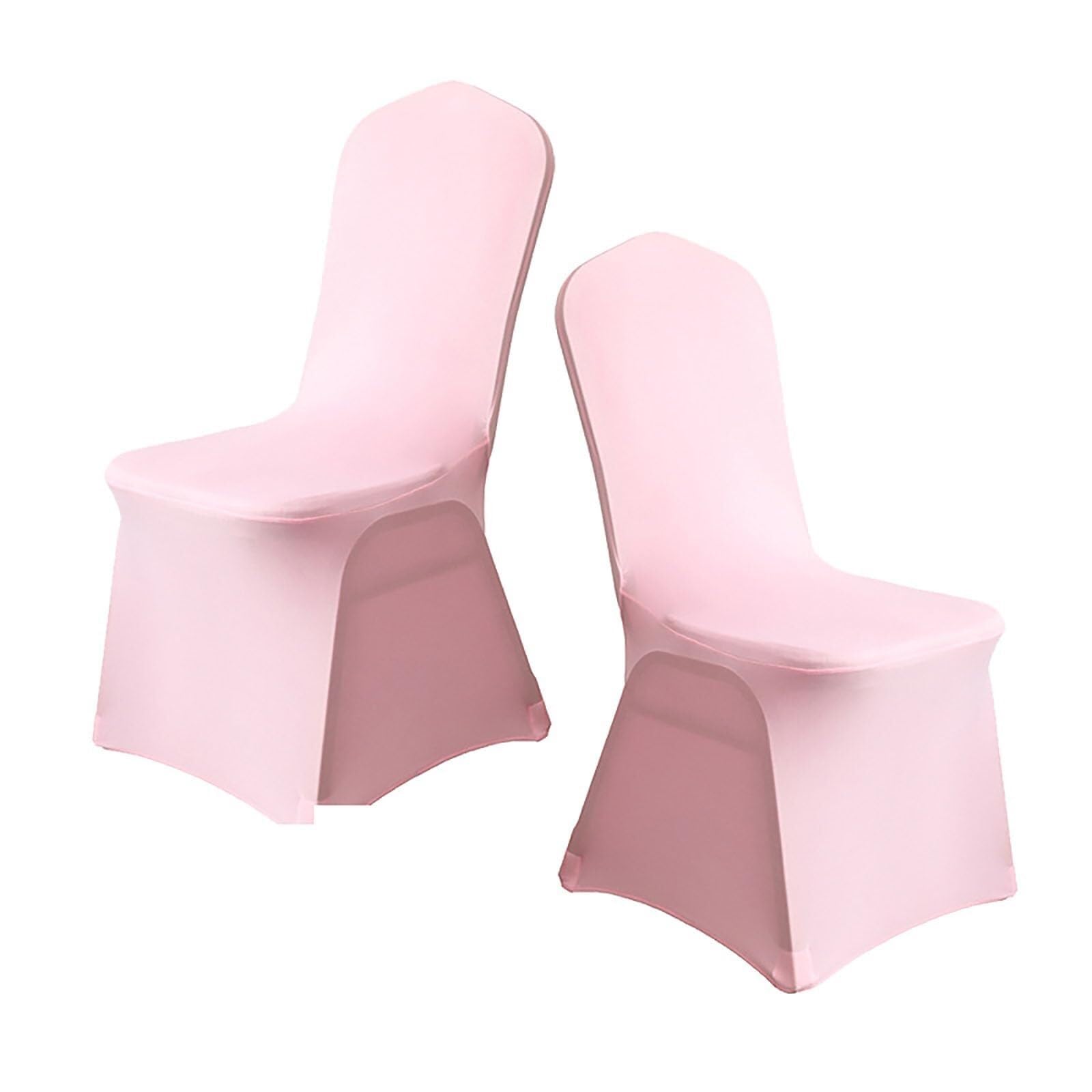 NMVAWIPT Chair Cover, Polyester Spandex Stretch, Slipcovers Washable & Removable, For Weddings, Dining Parties, Celebrations(#6,2pcs)