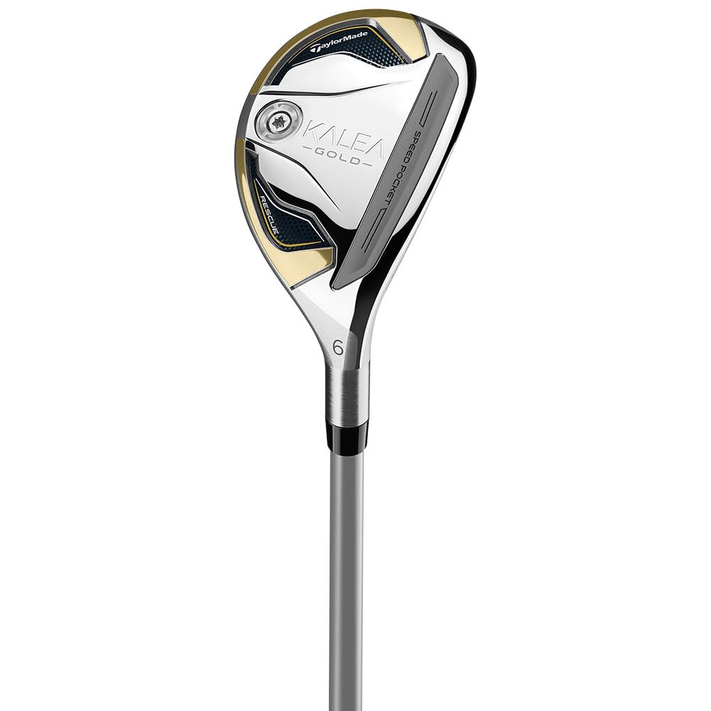TaylorMade Golf Kalea Gold Rescue 27 Degree Graphite Shaft Ladies Right Hand