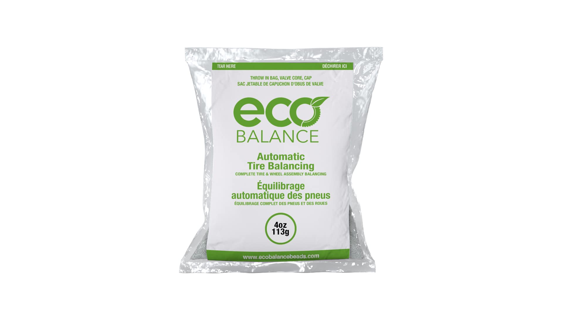 ECO Balancing Beads - 4oz Half Case - 40 Applications, 40 Valve Cores, 40 Valve Caps (160oz)