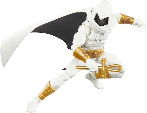 Miniatura 3 de Marvel Legends Series Strange Tales Moon Knight, Comics Figura de acción coleccionable de 6 pulgadas