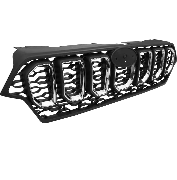 AUTO VORTEX Front Radiator Vantilation Grill With Chrome For Scorpio S-Series [2014-2022]