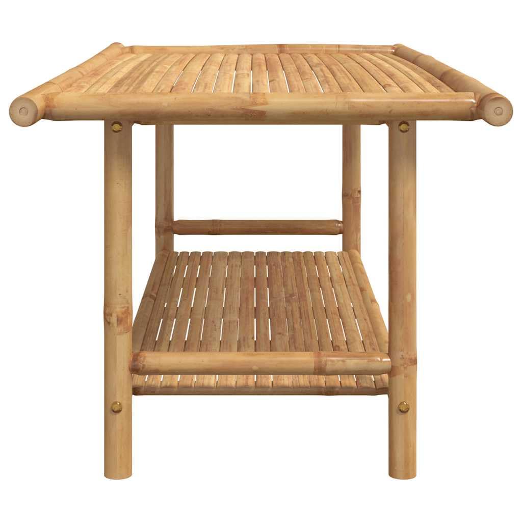 vidaXL Tavolino da Salotto 110x55x45 cm in Bambù