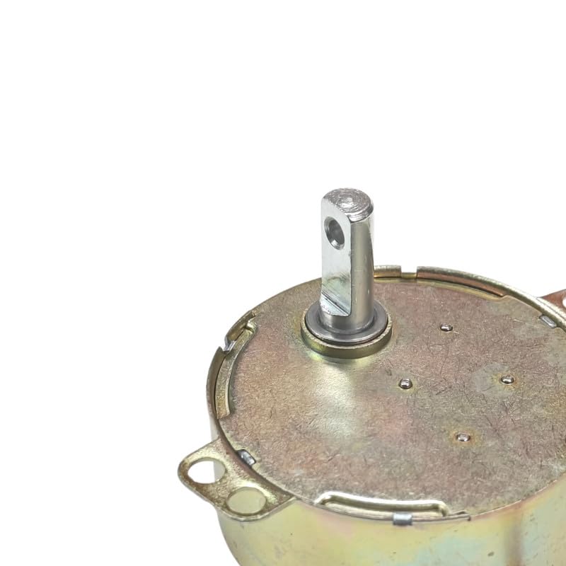 ERH India 220-240volts AC Synchronous D-Cut Shaft Auto Swing Motor with Pully 5/6 RPM 4 Watt For Incubator, Air Cooler, Robotics and Automation etc 2