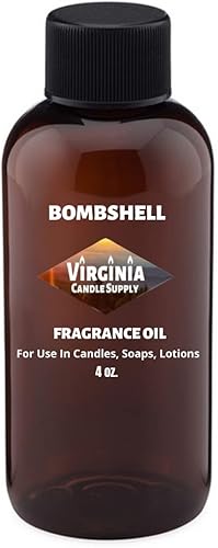 Aceite aromático Bombshell (nuestra versión de la marca) (botella de 4 onzas) para hacer velas, hacer jabón, hacer tarras, rociadores de habitación, Aceite aromático Bombshell (nuestra versión de la marca) (botella de 4 onzas) para hacer velas, hacer jabón, hacer tarras, rociadores de habitación,