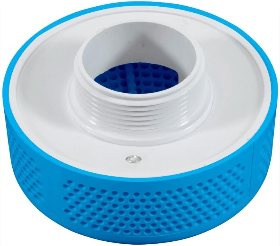 Custom Molded Products 25207-859-000 Equalizer Suction Vgb 1.5" Mip - Light Blue