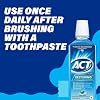 ACT Restoring Anticavity Fluoride Mouthwash Cool Mint 18 oz (Pack of 7)