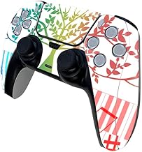 PS5 Controller Skin Stickers for Playstation 5 Design Full Set Protective Film Deco Music Note Tree 026094