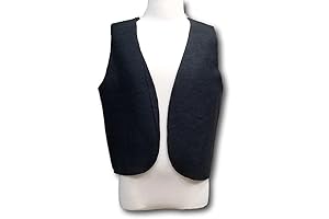 Kid's Timeless Brown Peasant Vest for Boys (Medieval/Renaissance/Colonial/Pirate)