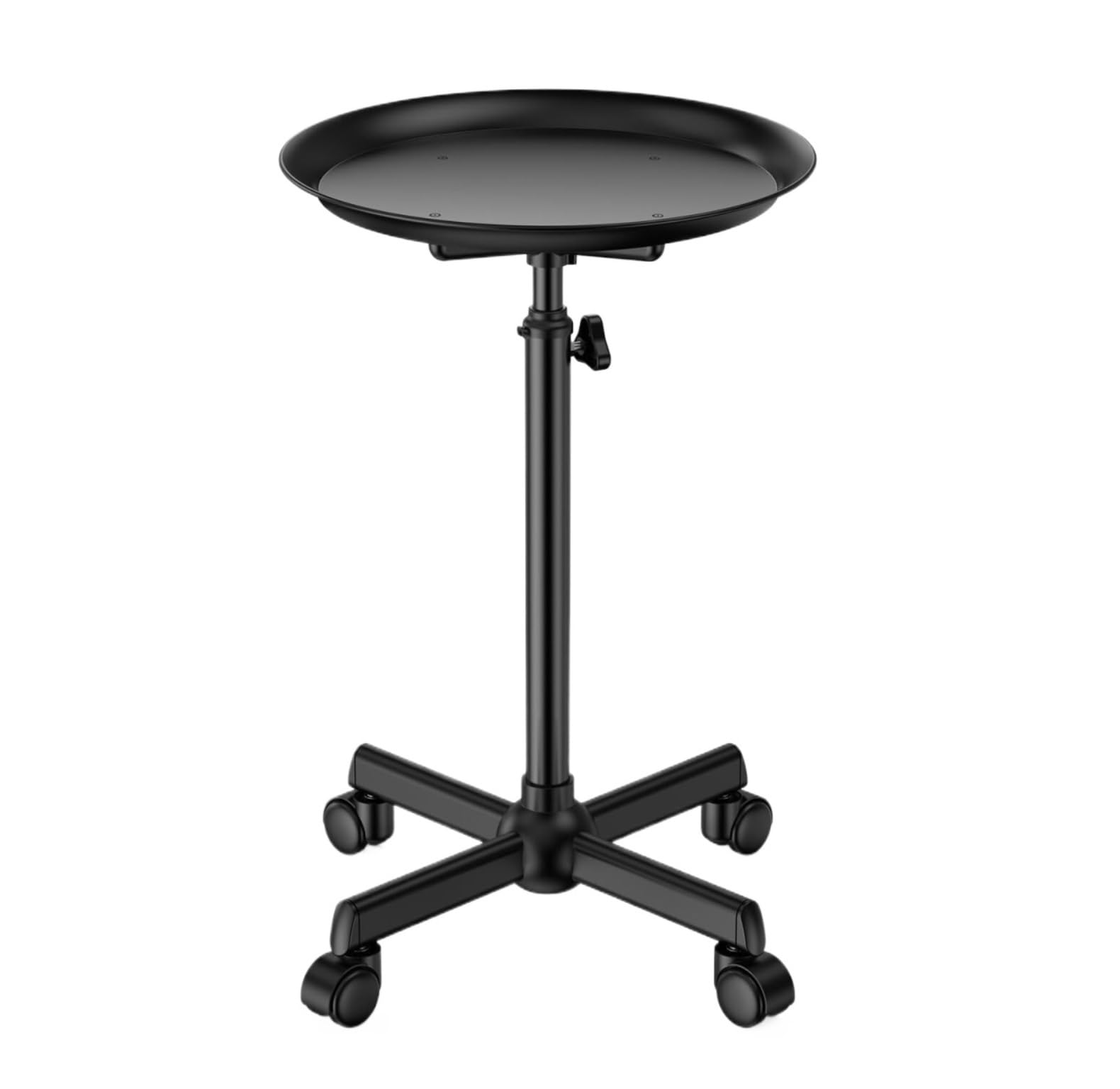 Salon Tray On Wheels Metal Rolling For Clinic Spa For Barber Shops