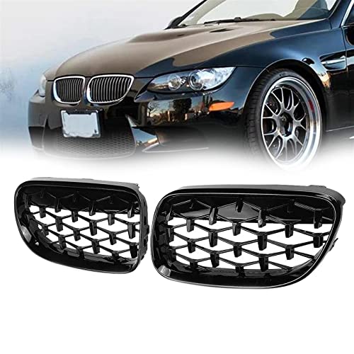 Calandre de pare-chocs avant style météore pour BMW Série 3 E92 E93 escapades et rassemblements