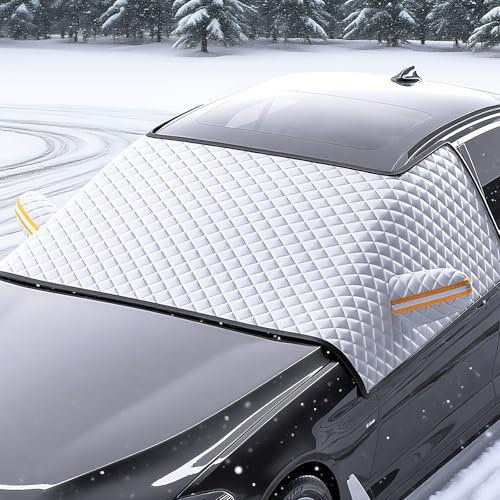 Sonnenschutz Auto Frontscheibe, Windschutzscheibenabdeckung mit 8...