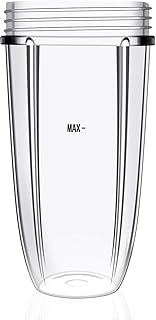 KINDOYO Replacement Juicer Cups - 18OZ 24OZ 32OZ Blender Cups for NutriBullet Juicer Mixer Replacement Parts Nutribullet Accessories 600W 900W, 32OZ